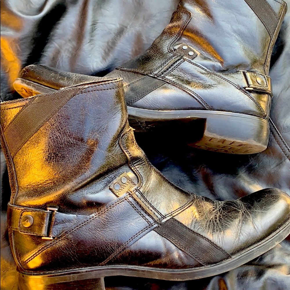 COPY - Natha Studio Black Leather Boots for Men